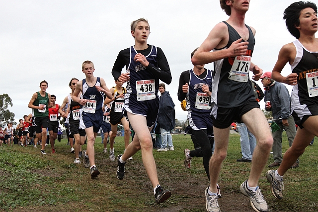 2010NCSXC BD5-1034.JPG - 2010 North Coast Section Cross Country Championships, Hayward High School, Hayward, California